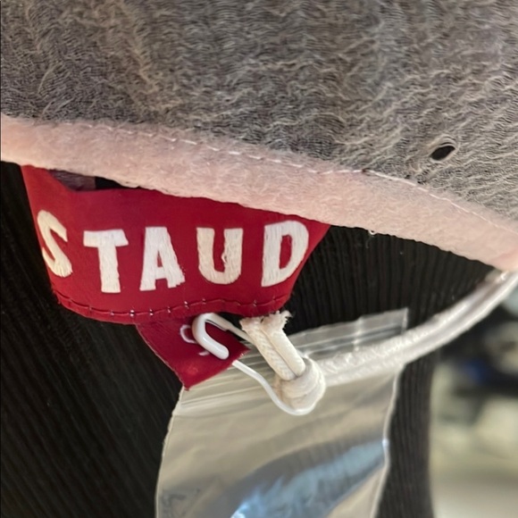 STAUD Hyacinth Organza Shell Light Pink 2 Piece NWT  Stunning Maxi Dress - Picture 3 of 16